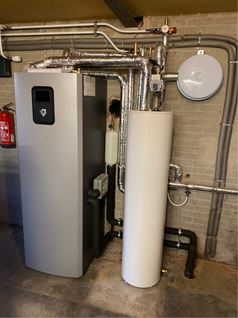 Varmepumpe installeret i Silkeborg